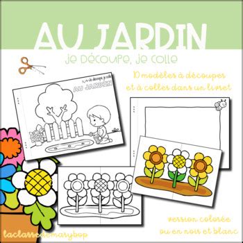 Atelier découpage Le jardinage Jardin by La classe de Marybop