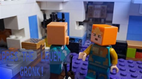 PRES THE LEVER GRONK BUT THIS LEGO MINECRAFT ЖМИ НА РЫЧАГ ГРОНК НО ЭТО ...