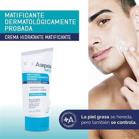 Asepxia Gen Crema Matificante Hidratante Anti Brillo G Perfumeria