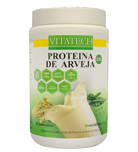 Vitatech Proteina De Arveja Sin Sabor Vitatech