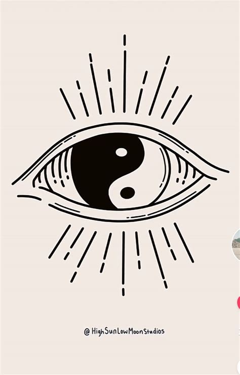 Yin Yang eye tattoo | Third eye tattoos, Eye tattoo, Tattoo design drawings