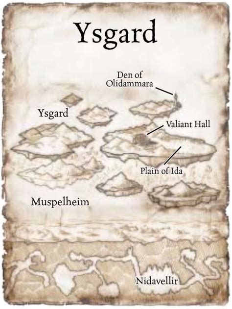 The Planes Ysgard Dump Stat Adventures Fantasy World Map Fantasy