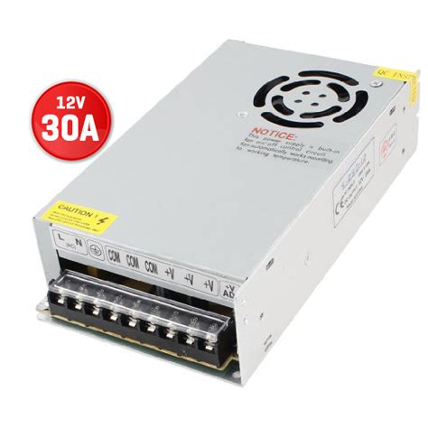 Power AC-220V to DC-12V 30A
