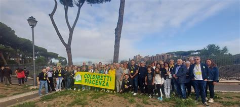 Cento Agricoltori Piacentini A Roma Per Confrontarsi Su Clima E