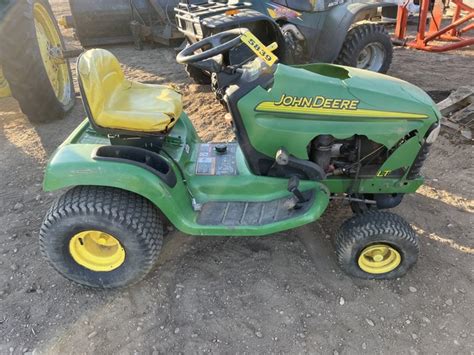 John Deere Lt150 Lot 5839 Day 5 ~ 2022 Annual Midwest Fall Heavy Equipment Auction Online