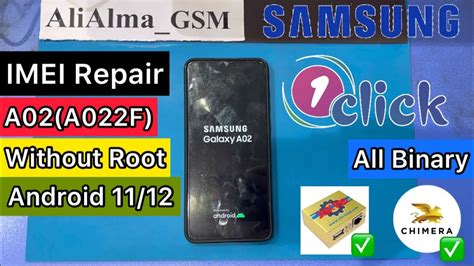 Samsung A Sm A F U U U Repair Imei Patch Certificate Without