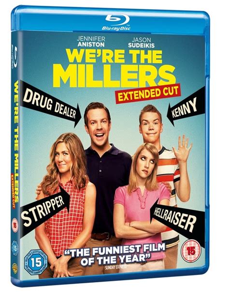 We Re The Millers Extended Cut Blu Ray Free Shipping Over 20