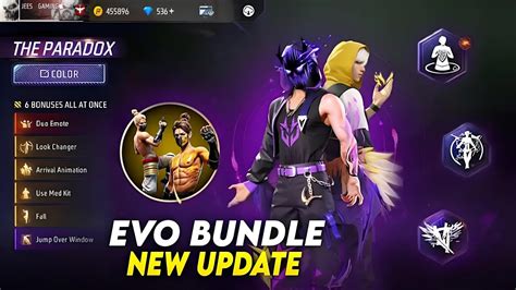 New Evo Bundle Free Fire😍 Ob44 Update Free Fire Upcoming Events In