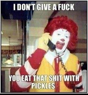 VOGN T GIVE FUCK YOU EAT TREY BATH FIEN LES IFunny