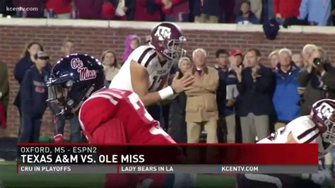 Texas Aandm Vs Ole Miss Youtube