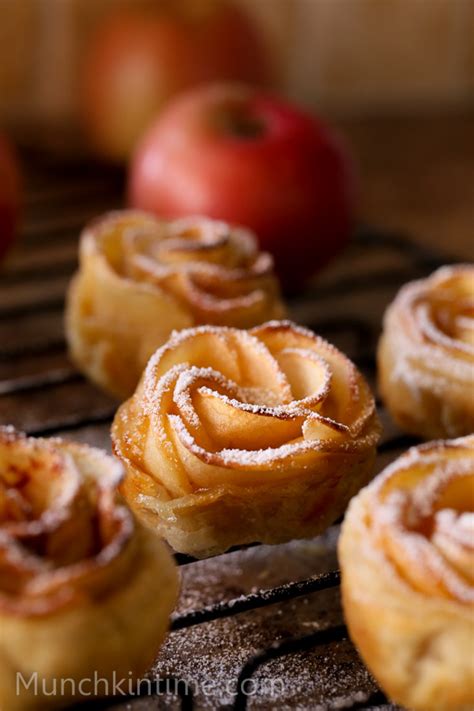 Super Easy Apple Roses Dessert Recipe Munchkin Time