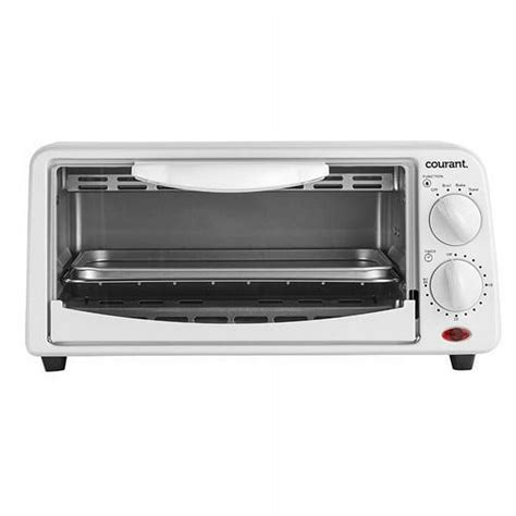 Courant Kitchen Appliance Compact 2 Slice Personal Toaster Oven With