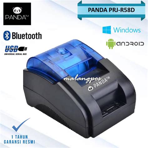 Jual Printer Thermal Bluetooth Panda Prj R D Mm Usb Bluetooth