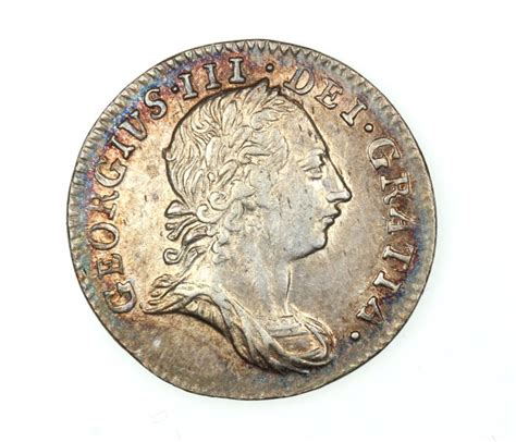 George Iii Ad Silver Threepence Ad Maundy Coinage