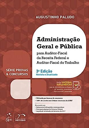 S Rie Provas Concursos Administra O Geral E P Blica Afrf E Aft