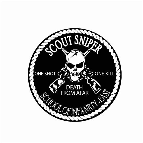 Marine scout sniper Logos