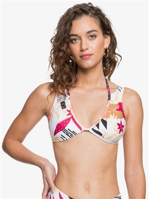 POP Surf Top De Bikini Triangular Alargado Para Mujer Roxy