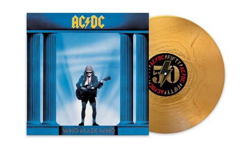 Acdc 50th Anniversary Bundle Gold Nugget Vinyl 9 Album 10lp Bundle