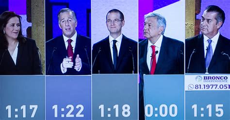 Chilango Así Estuvo El Primer Debate Presidencial