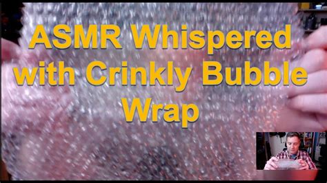 Asmr Whispered Ramble With Crinkly Bubble Wrap Youtube