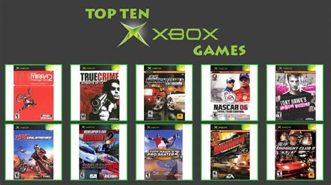 My Top 10 Xbox Games by aberk81 on DeviantArt