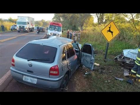 Motorista Que Se Envolveu Em Acidente Ao Tentar Ultrapassagem Morre No