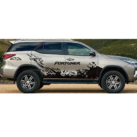 Car Stickers 4pc Side Body Mud Mountain Vinyl Graphic Car Accessories