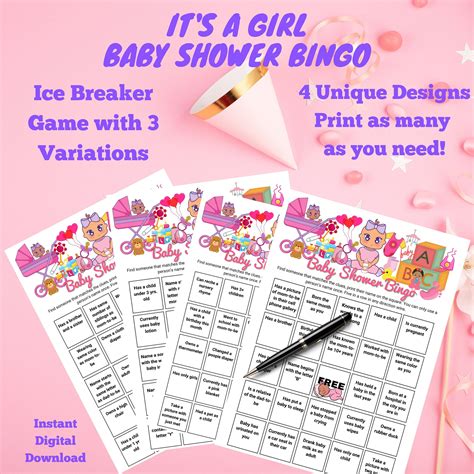 American Girl Bingo Printable