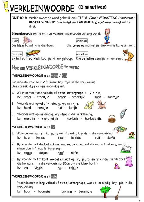 Grade 3 Afrikaans Test