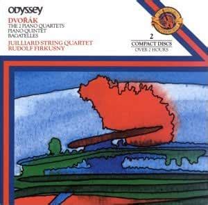 Antonin Dvorak Rudolf Firkusny Juilliard String Quartet Dvorak