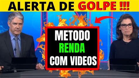 GOLPE RENDA VIDEOS Renda Videos Funciona Renda