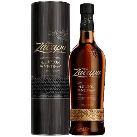 Zacapa Edicion Negra Sistema Solera Aevin Dk Vin Spiritus