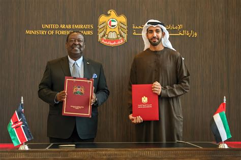 Kenya And UAE To Sign Comprehensive Agreement During Emirati S