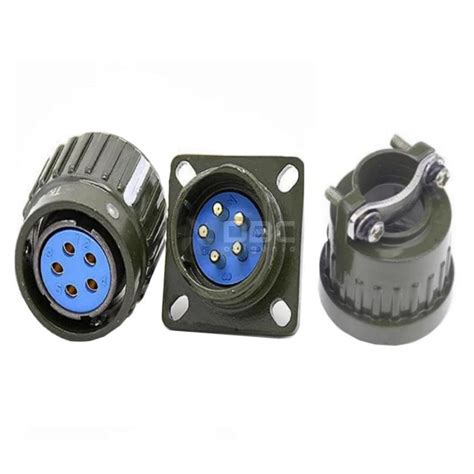 Conector Militar Aeron Utico Pinos Conjunto Macho E F Mea