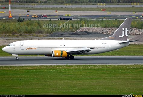 OY JTL Jet Time Boeing 737 400F At Helsinki Vantaa Photo ID