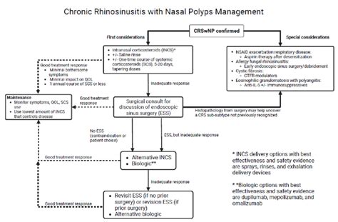 An Overall Treatment Approach To CRSwNP Is Presented Which Includes