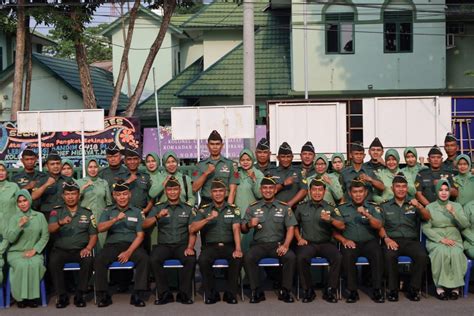 48 Personil Kodim Palembang Naik Pangkat Halosumsel