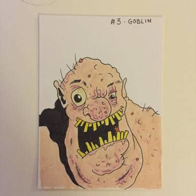 Day Goblin Done Goblin Drawlloween Inktob Tumbex