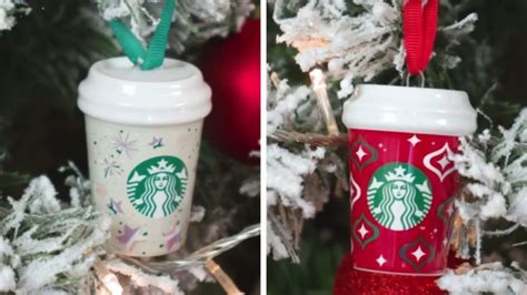 Starbucks Tiene Los Adornos M S Cool Para El Rbol De Navidad As