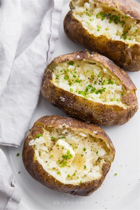 Baked Potatoes On The Grill 40 Aprons