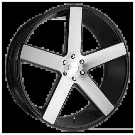 24X10 DUB S217 BALLER GLOSS BLACK BRUSHED Wheel 6x5 5 19mm EUR 686 41