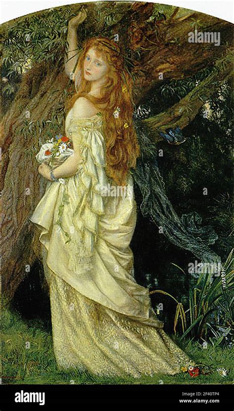 Arthur Hughes Ophelia Hi Res Stock Photography And Images Alamy