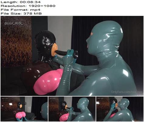 Playing With The Fuck Face Girl Femdom Latex Female Domination Club