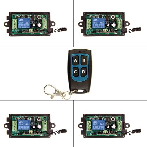 Dc V V V Ch Ch Rf Wireless Remote Control Switch System