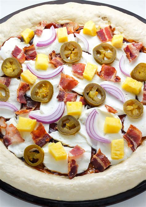 Bbq Bacon Hawaiian Pizza Baker By Nature