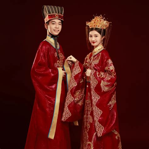 Quality Tang Dynasty Luxury Hanfu Bride Groom Chinese Traditional Trend