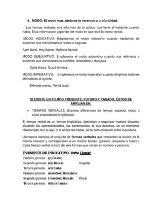 Clase Accidentes Gramaticales Pdf