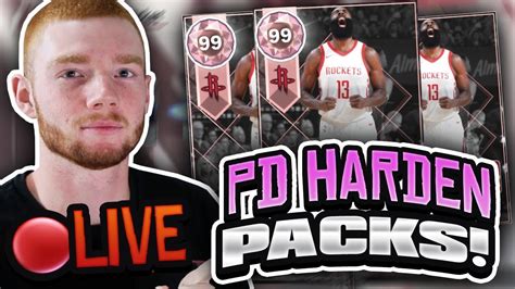 Live Huge Pack Opening For Pink Diamond James Harden Over Packs