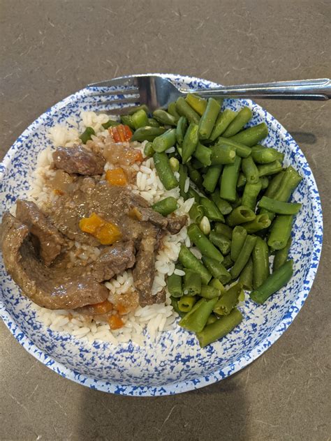 Pepper Steak Over Rice Plain And Not So Plain