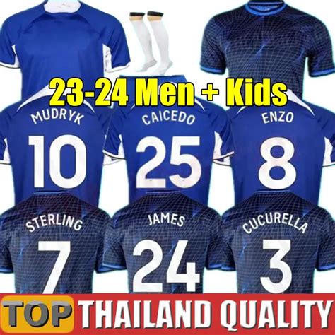 2023 2024 ENZO CFC NKUNKU Soccer Jerseys 22 23 24 COLLECTION MUDRYK